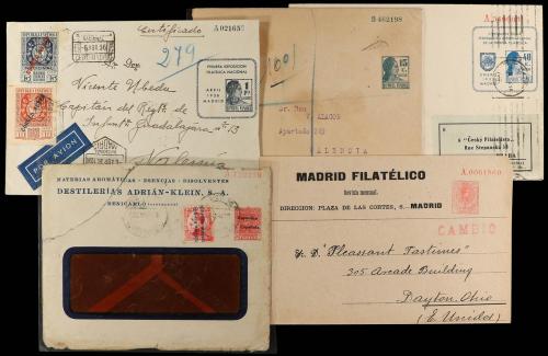✉ ESPAÑA ENTEROS POSTALES: DE INICIATIVA PRIVADA. Ed. 298. 1