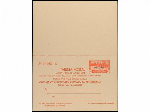 ✉ COLONIAS ESPAÑOLAS: CABO JUBY. Ed. 4. 30 + 30 cts. rojo si