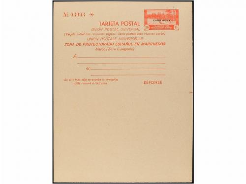 ✉ COLONIAS ESPAÑOLAS: CABO JUBY. Ed. 4. 30 + 30 cts. rojo si