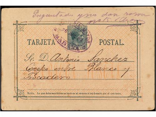 ✉ CUBA. Ed. 16. 1889. HABANA correo interior. 2 cts. verde, 