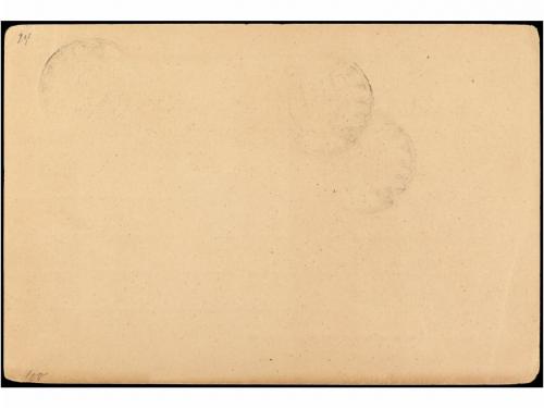 ✉ CUBA. Ed. 29. 1896. HABANA a ALEMANIA. 2 cts. castaño con 