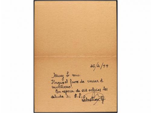 ✉ COLONIAS ESPAÑOLAS: FERNANDO POO. Ed. 5. 1899. FERNANDO PO