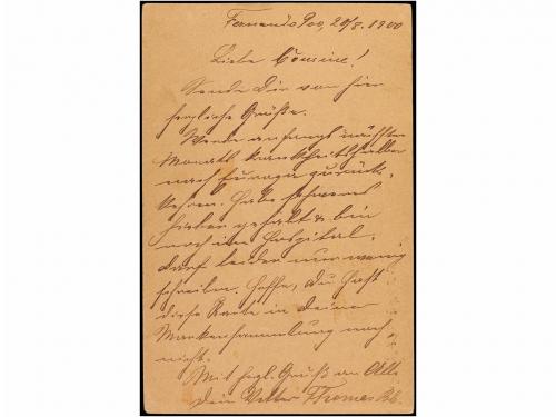 ✉ COLONIAS ESPAÑOLAS: FERNANDO POO. Ed. 3. 1900. FERNANDO PO