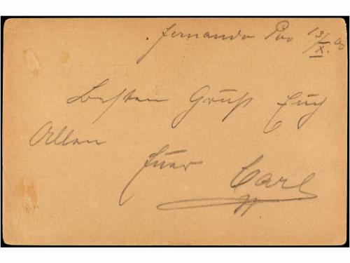 ✉ COLONIAS ESPAÑOLAS: FERNANDO POO. Ed. 3. 1900. FERNANDO PO