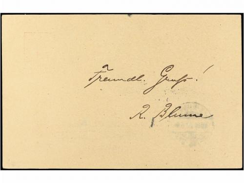 ✉ COLONIAS ESPAÑOLAS: FERNANDO POO. 1907. SANTA ISABEL a ALE