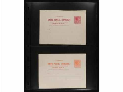 ✉ CUBA. ENTEROS POSTALES. Resto de colección formada por 56 