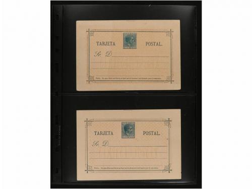 ✉ CUBA. ENTEROS POSTALES. Resto de colección formada por 56 