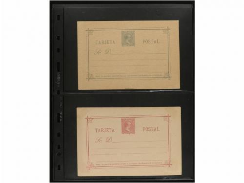 ✉ CUBA. ENTEROS POSTALES. Resto de colección formada por 56 