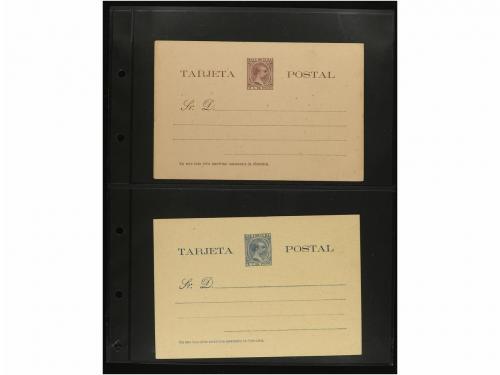 ✉ CUBA. ENTEROS POSTALES. Resto de colección formada por 56 