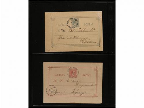 ✉ CUBA. ENTEROS POSTALES. Resto de colección formada por 56 