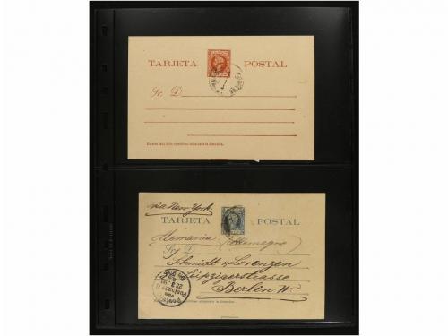 ✉ CUBA. ENTEROS POSTALES. Resto de colección formada por 56 