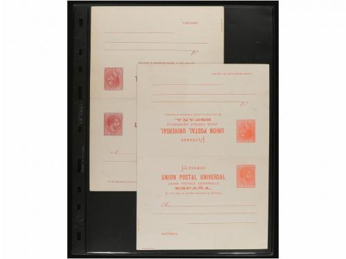 ✉ CUBA. ENTEROS POSTALES. Resto de colección formada por 56 