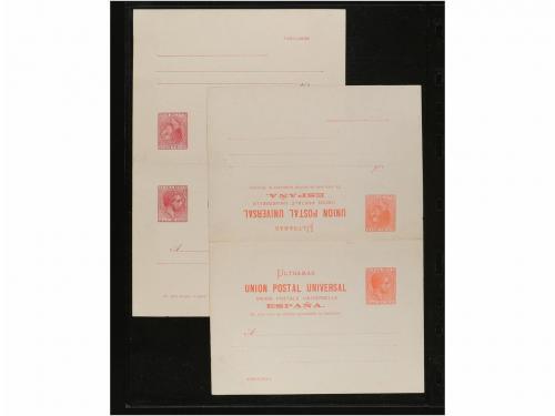 ✉ CUBA. ENTEROS POSTALES. Resto de colección formada por 56 