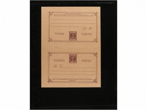 ✉ FILIPINAS. ENTEROS POSTALES. Resto de colección conteniend