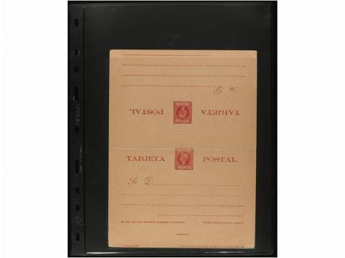 ✉ PUERTO RICO. ENTEROS POSTALES. Conjunto de 16 enteros más 