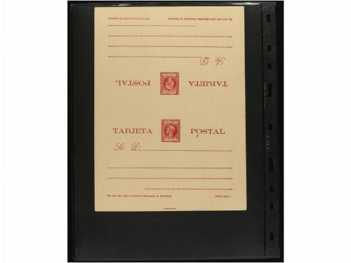 ✉ PUERTO RICO. ENTEROS POSTALES. Conjunto de 16 enteros más 