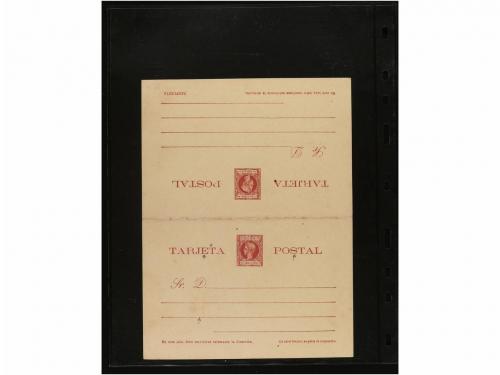 ✉ PUERTO RICO. ENTEROS POSTALES. Conjunto de 16 enteros más 