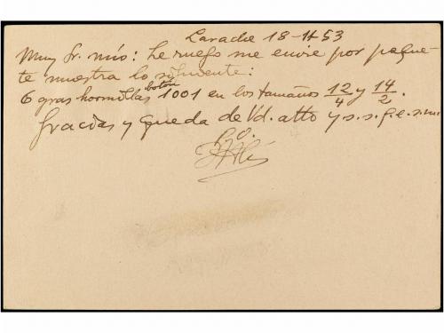 ✉ MARRUECOS. Ed. 71. 1953. LARACHE a BARCELONA. 20 cts. + 5 