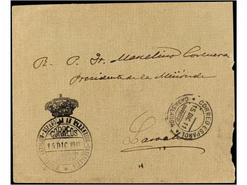 ✉ MARRUECOS. 1911. CASABLANCA a LARACHE. Circulado con la ma