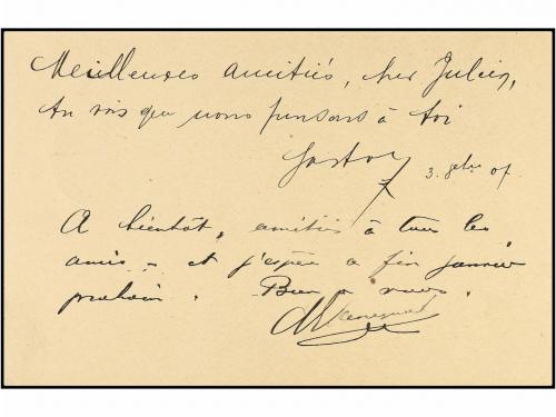 ✉ COLONIAS ESPAÑOLAS: GUINEA. 1907. ASSOBLA a BÉLGICA. Enter