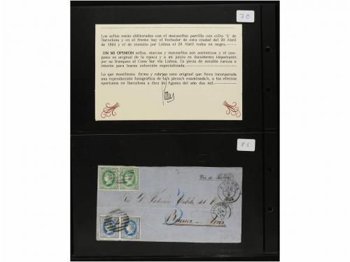 ✉ LOTES y COLECCIONES. HISTORIA POSTAL. Conjunto de 27 carta