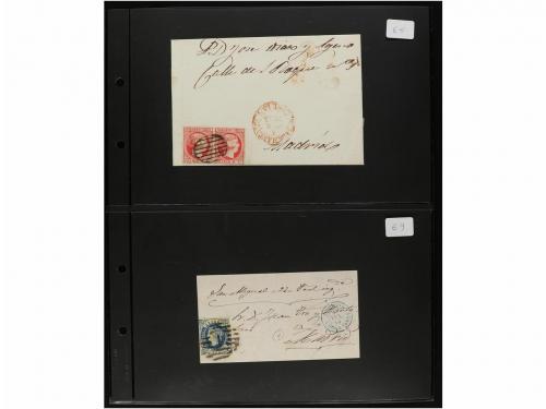 ✉ LOTES y COLECCIONES. HISTORIA POSTAL. Conjunto de 27 carta