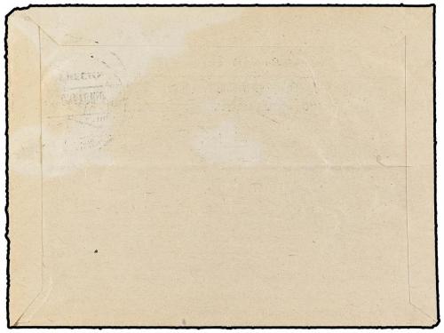 ✉ ESPAÑA GUERRA CIVIL. 1938. MANZANARES (Ciudad Real) a MADR