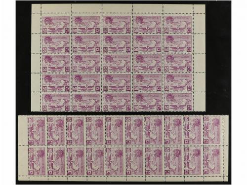 ANDORRA. Ed. NE 13/36. Conjunto de grandes bloques con diver