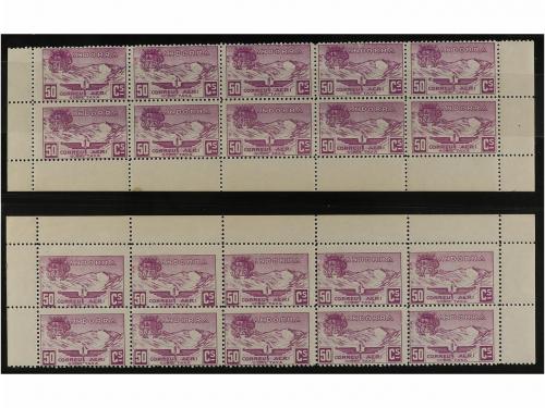 ANDORRA. Ed. NE 13/36. Conjunto de grandes bloques con diver