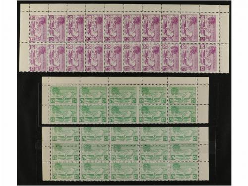 ANDORRA. Ed. NE 13/36. Conjunto de grandes bloques con diver