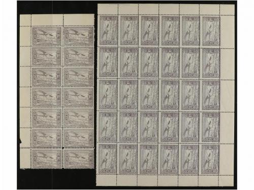 ANDORRA. Ed. NE 13/36. Conjunto de grandes bloques con diver