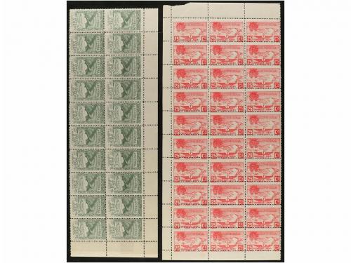 ANDORRA. Ed. NE 13/36. Conjunto de grandes bloques con diver