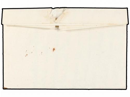 ✉ MEXICO. 1810. MÉXICO a ESPAÑA. Carta completa, marcas VERA