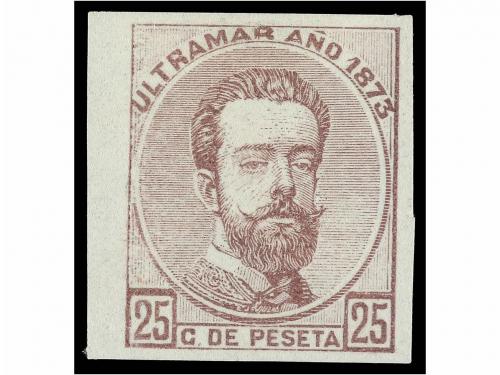 (*) COLONIAS ESPAÑOLAS: ANTILLAS. Ed. 25. ENSAYOS DE COLOR. 