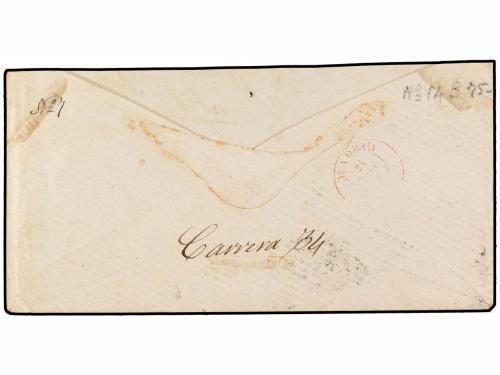 ✉ FILIPINAS. Ed. 20L. 1870. MANILA a MADRID. 1 real verde HA