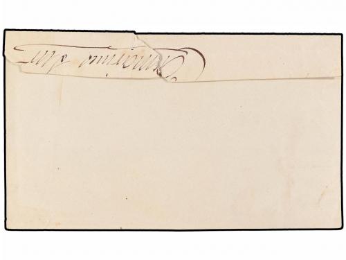 ✉ FILIPINAS. 1880. FRONTAL. CEBÚ a NUEVA CÁCERES. 25 mils. n