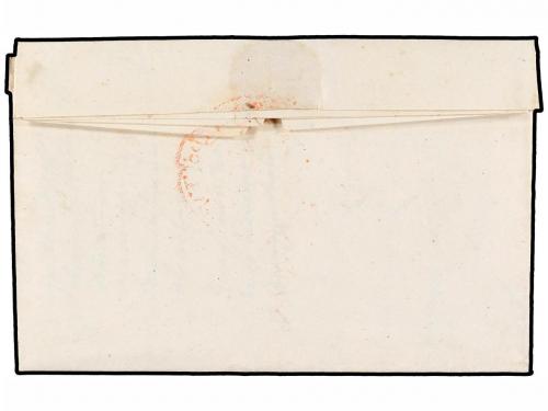 ✉ ESPAÑA: PREFILATELIA. 1843. PUIGCERDÁ a GRACIA (Barcelona)