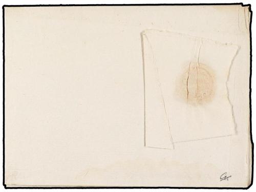 ✉ SIRIA. 1587. TRIPOLI to ALEPPO. Complete early letter in i