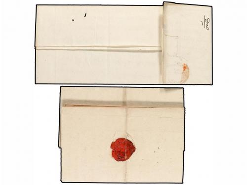 ✉ EGIPTO. 1729-35. TWO covers from CAIRO to VENEZIA. 