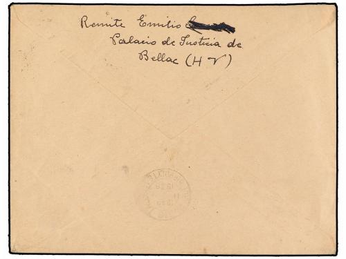 ✉ ESPAÑA GUERRA CIVIL. 1939. REFUGIADOS ESPAÑOLES EN FRANCIA