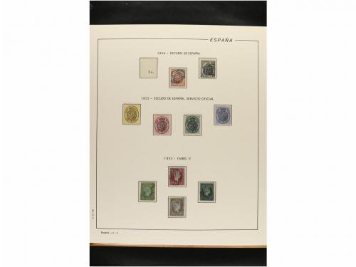 LOTES y COLECCIONES. ESPAÑA. Colección de 1850 a 1949 en dos