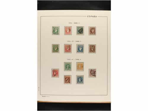 LOTES y COLECCIONES. ESPAÑA. Colección de 1850 a 1949 en dos