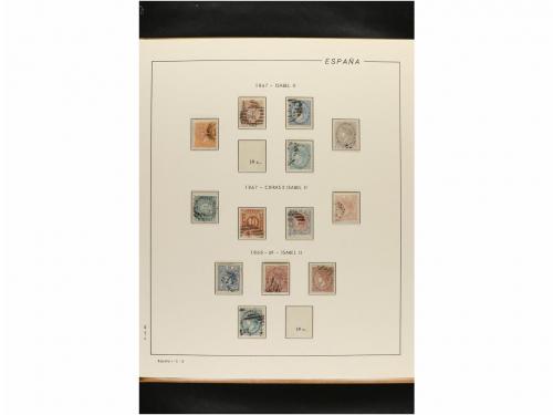 LOTES y COLECCIONES. ESPAÑA. Colección de 1850 a 1949 en dos