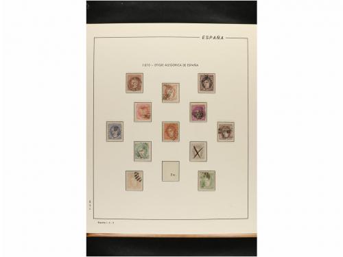 LOTES y COLECCIONES. ESPAÑA. Colección de 1850 a 1949 en dos