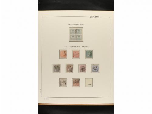 LOTES y COLECCIONES. ESPAÑA. Colección de 1850 a 1949 en dos