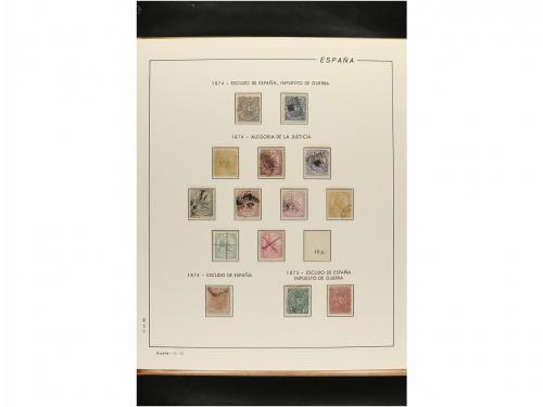 LOTES y COLECCIONES. ESPAÑA. Colección de 1850 a 1949 en dos