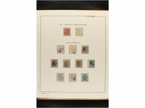 LOTES y COLECCIONES. ESPAÑA. Colección de 1850 a 1949 en dos