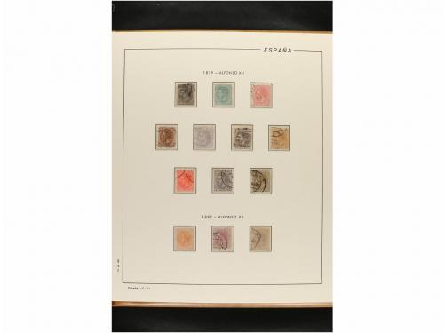 LOTES y COLECCIONES. ESPAÑA. Colección de 1850 a 1949 en dos
