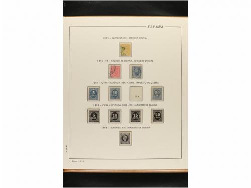 LOTES y COLECCIONES. ESPAÑA. Colección de 1850 a 1949 en dos