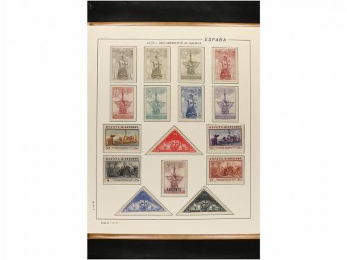 LOTES y COLECCIONES. ESPAÑA. Colección de 1850 a 1949 en dos